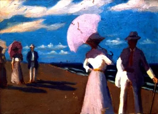 Pe litoral, by Valer Ferenczy
