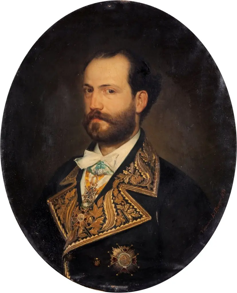 Antonio Díaz de Mendoza y Fernández Cendrera, by Valeriano Bécquer