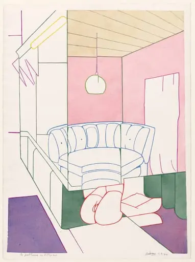Untitled, by Valerio Adami
