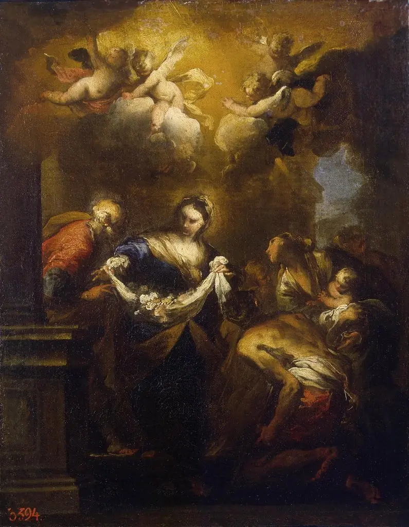 The Miracle of Roses (The Miracle of St Cita), by Valerio Castello