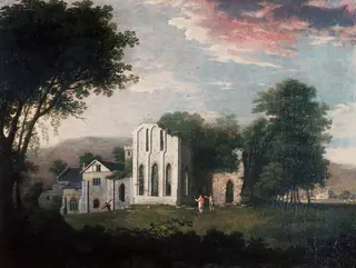 Valle Crucis Abbey, by Richard Wilson