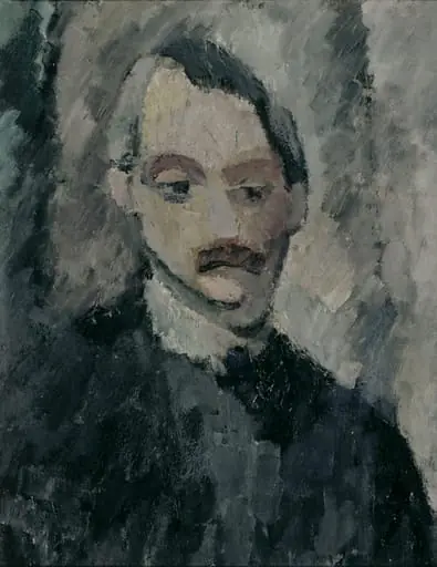 Kuvanveistäjä Nils E. Santessonin muotokuva, by Valle Rosenberg