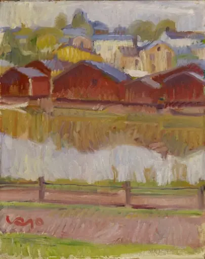 Ranta-aittoja Porvoosta, by Valle Rosenberg