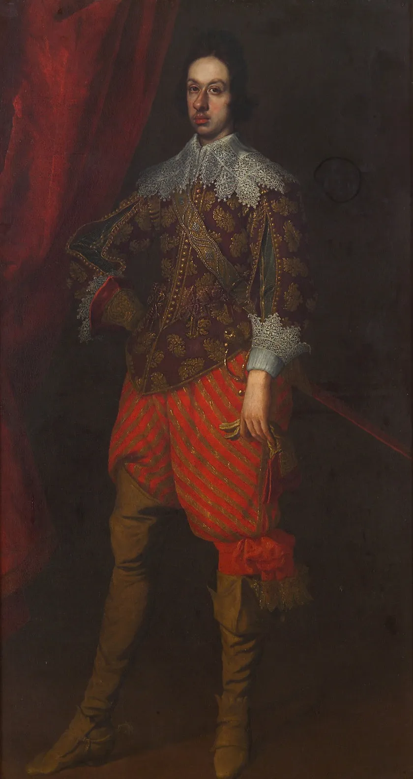 Grand Duke Ferdinando II. (1610-1670) of Tuscany, by Valore Casini, oil, 1631