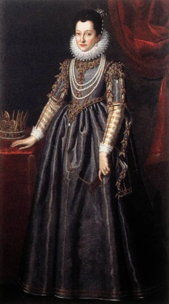 Portrait of Christine of Lorraine, by Valore Casini