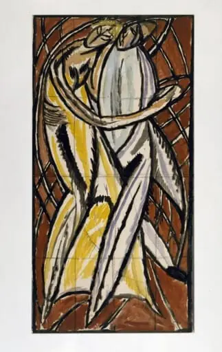 Dancing Couple, by Vanessa Bell