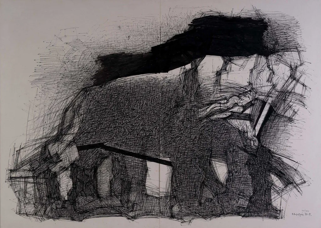 Χωρίς τίτλο, by Vangelis Dimitreas, 1991