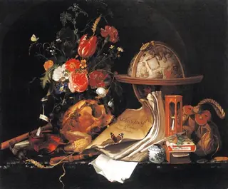 Vanitas still life, by Jan Davidsz. de Heem