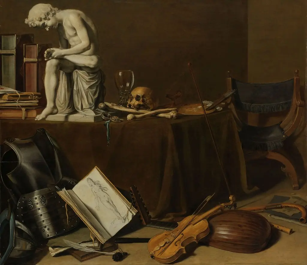 Vanitas Still Life with the Spinario