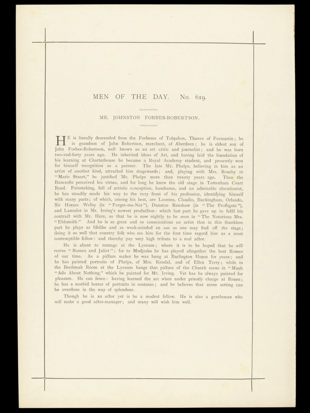 H Beard Print Collection, by Vanity Fair, 2