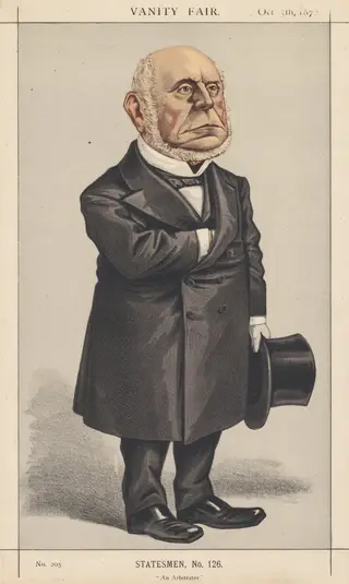 Vanity Fair: Statesman, No. 126 "An Arbitrator"