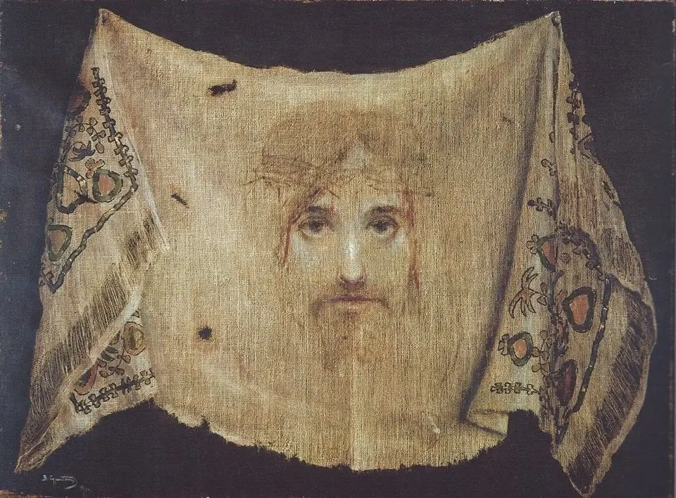 Քրիստոսի դեմքը. Դաստառակ, by Vardges Sureniants