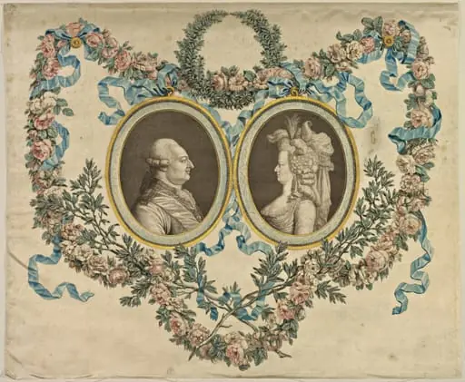 Louis XVI and Marie-Antoinette, by Various Artists