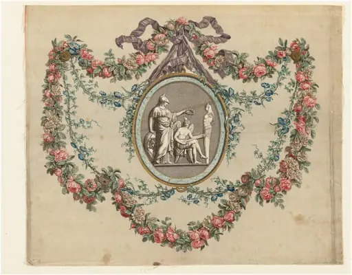 Minerva Crowning the Genius of Fine Arts, by Various Artists