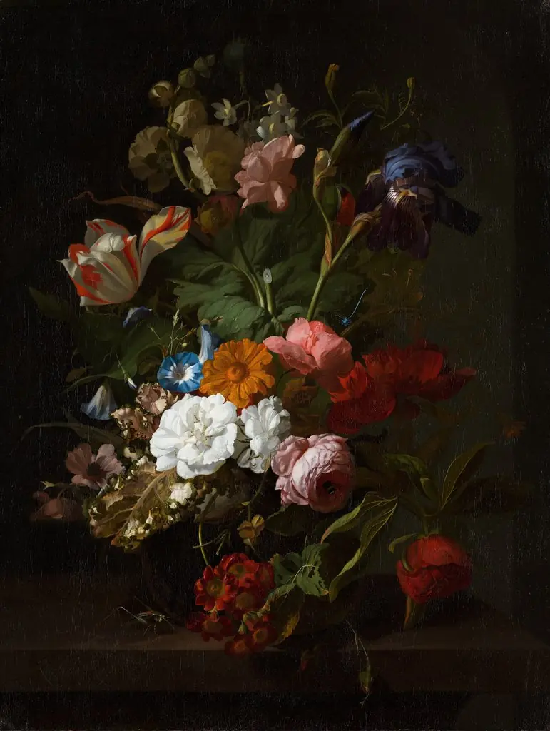 Vase of flowers