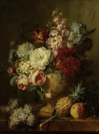 Vase of flowers, by Cornelis van Spaendonck