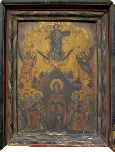 Înălțarea la cer a lui Iisus, by Vasile Munteanu din Săliște