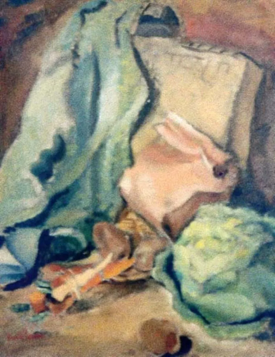 Natură statică, by Vasile Popescu, unspecified, 1974