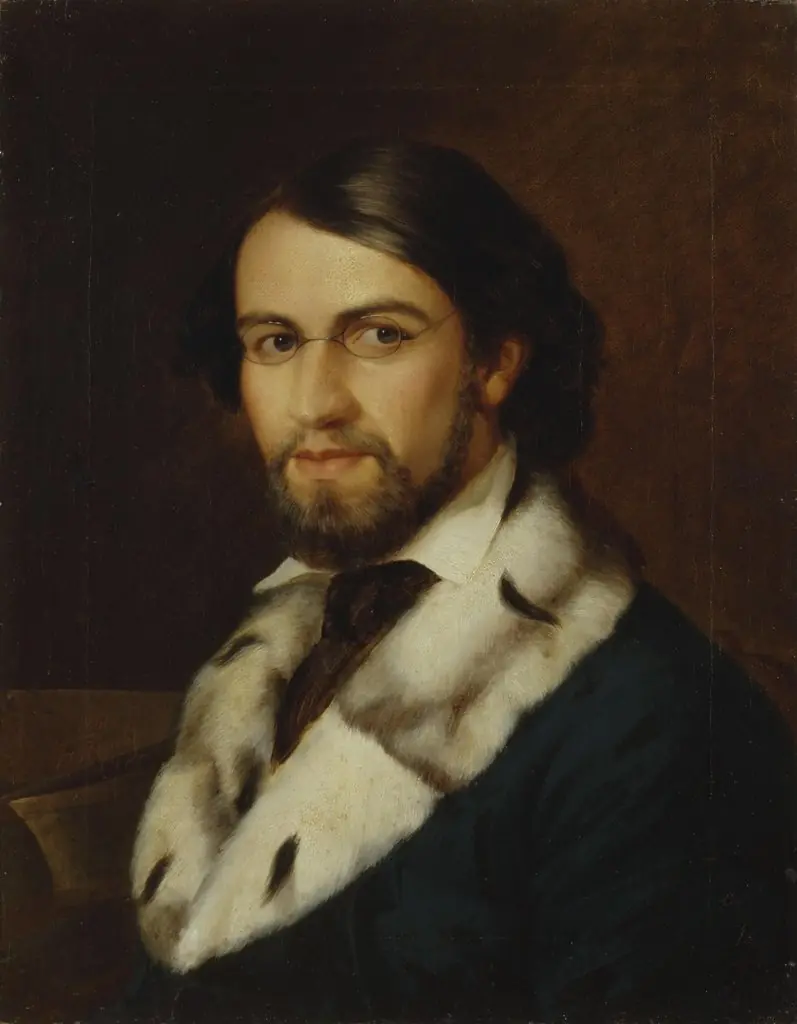 Portrait of a Man, by Vasily Perov