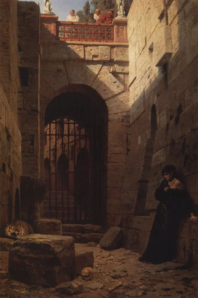 Caesar's joy, by Vasily Polenov