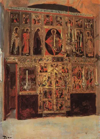 Koe wevala, by Vasily Polenov, 1889