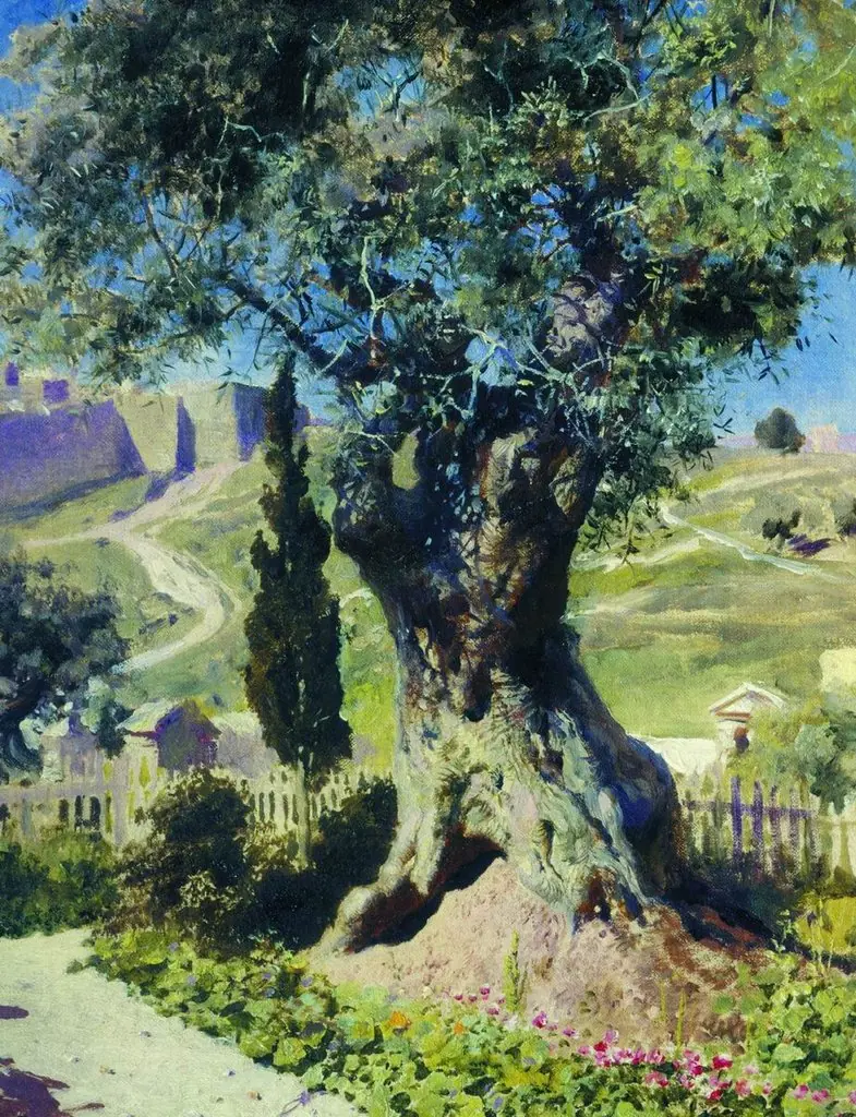 Kruba koe Gethsemani matela, by Vasily Polenov