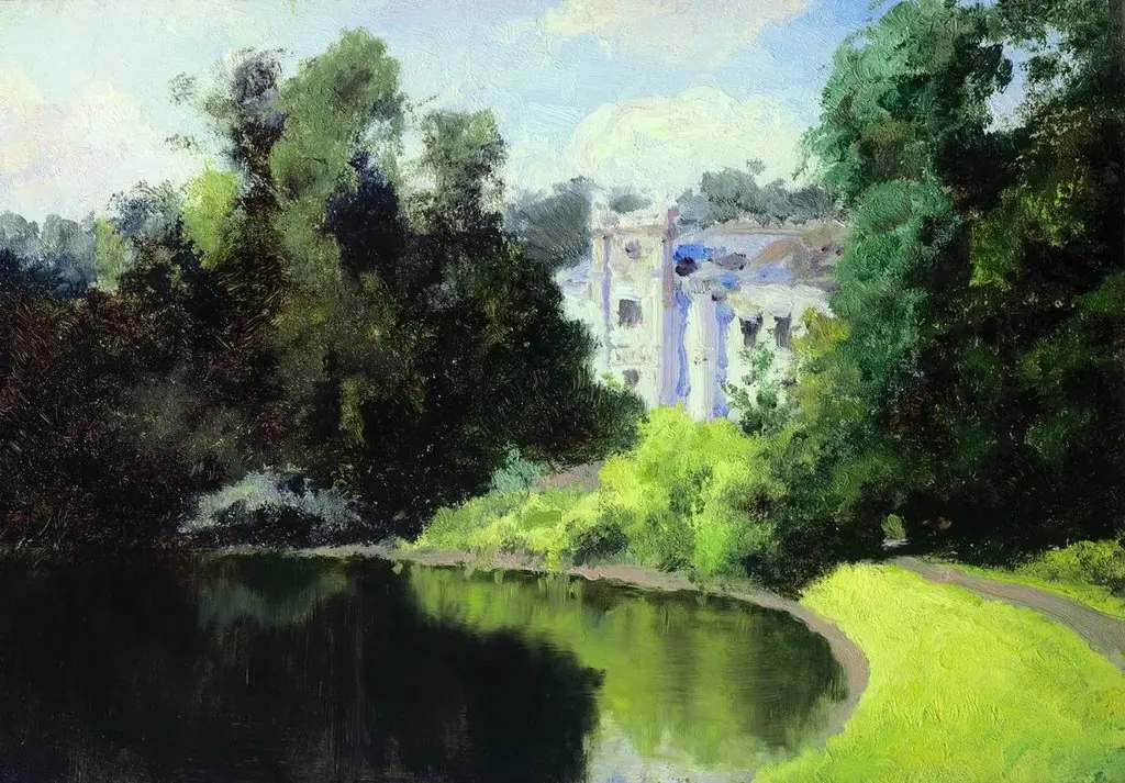 Tourka koe gerd, Olcanka, by Vasily Polenov
