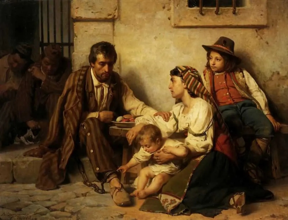 Appointment of a prisoner with his family
