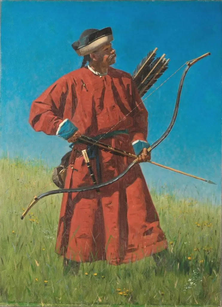 Bukhara soldier, by Vasily Vereshchagin