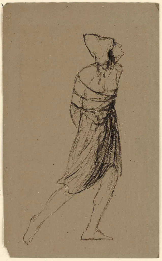 Untitled, by Vaslav Nijinsky, ink, 1916