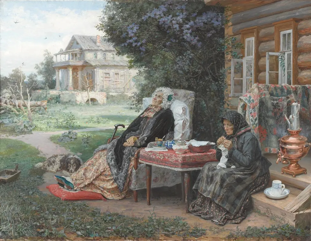 All in the past, by Vassily Maximov