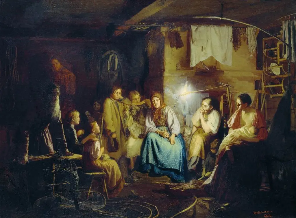 Grandma's fairy tales, by Vassily Maximov