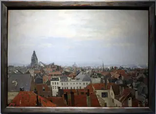 veduta di bruxelles