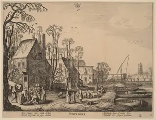 November, by Velde, Jan van de, II