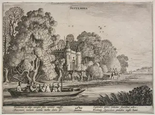 The Twelve Months: September, by Velde, Jan van de, II