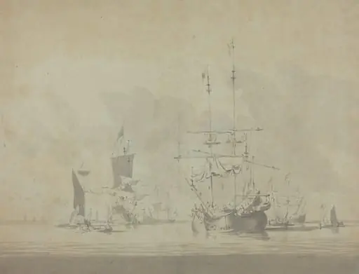 Marine, by Velde, Willem van de, the Younger