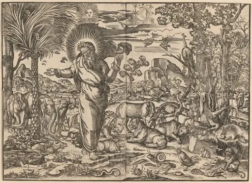The Creation of the Animals, by Venetian 16th Century