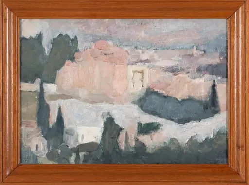 Landscape: from the Acropolis area, by Veniadis Kyrillos