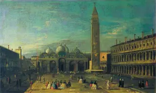 Venice: Piazza San Marco, Looking towards the Basilica