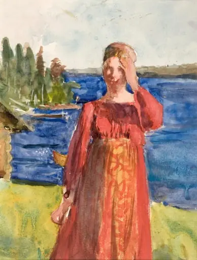 Feresiasuinen tyttö tuulijärveltä, by Venny Soldan-Brofeldt
