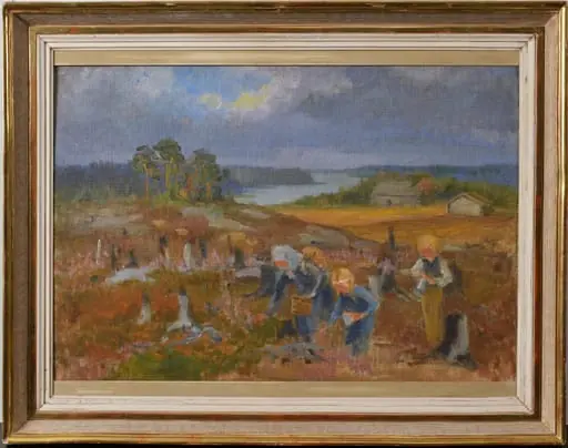 Kaskimaa, luonnos, by Venny Soldan-Brofeldt