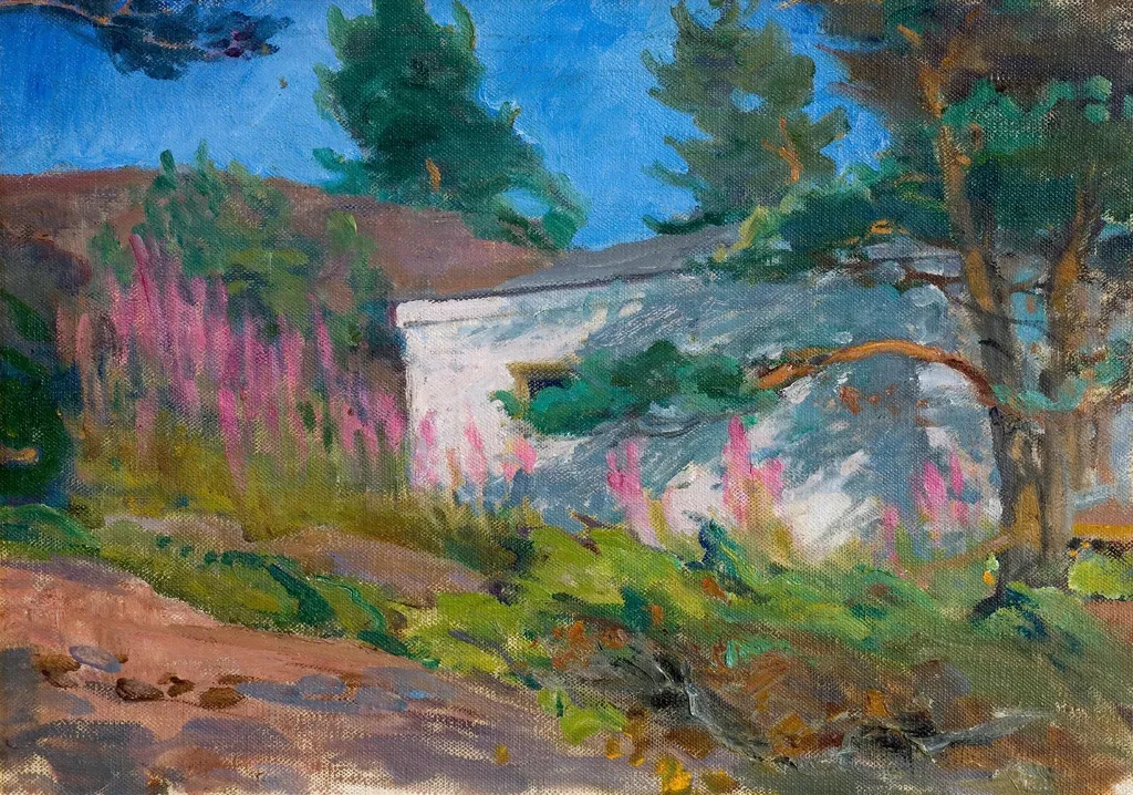 Kesämaja saaristossa, by Venny Soldan-Brofeldt, 1913