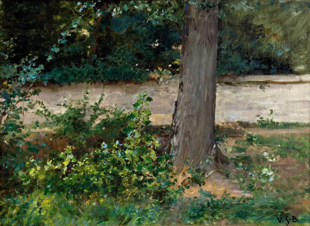 Muuri metsässä (Metsätie huom. konserv.), by Venny Soldan-Brofeldt, 1913