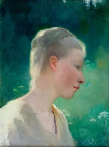 Nuori nainen, by Venny Soldan-Brofeldt