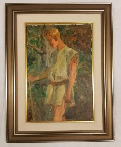 Nuorukainen (Antti Aho), by Venny Soldan-Brofeldt