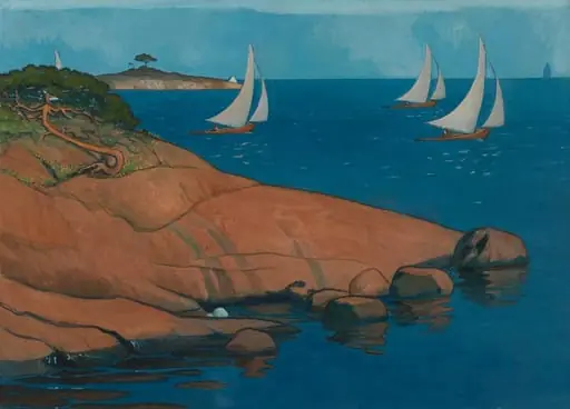 Saaristomaisema, by Venny Soldan-Brofeldt