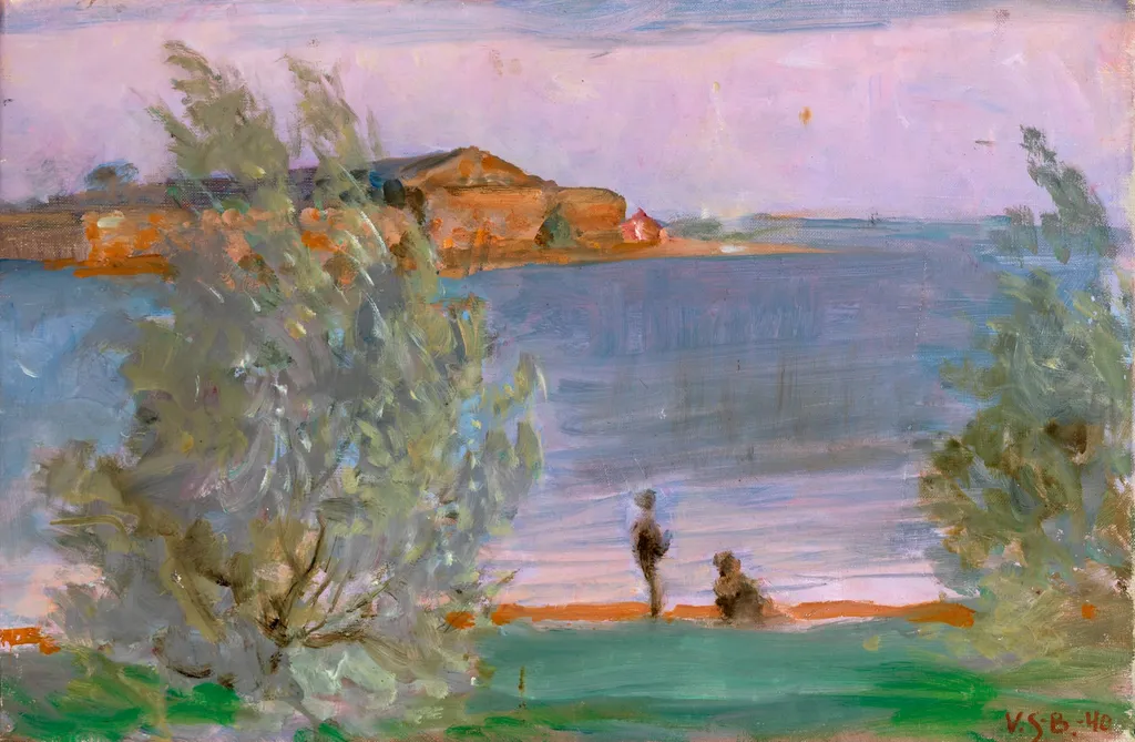 Särkkä illansuussa, by Venny Soldan-Brofeldt, 1913