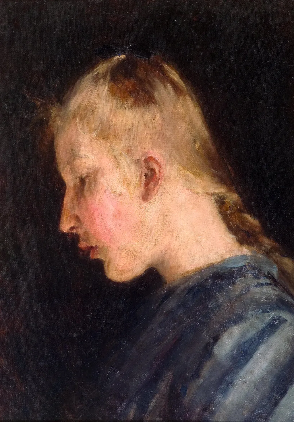 Sisaren muotokuva (Helmi), by Venny Soldan-Brofeldt, 1913