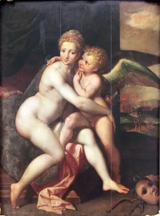 Venus and Amor