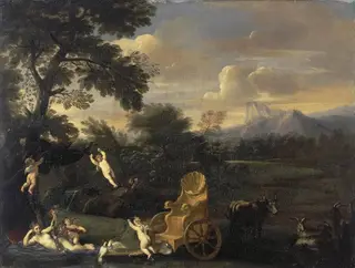 Venus at Rest, by Andrea Sacchi